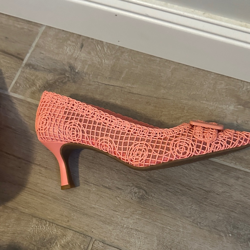 Alex Marie Coral Textured Women's Heels - Picture 6 of 8